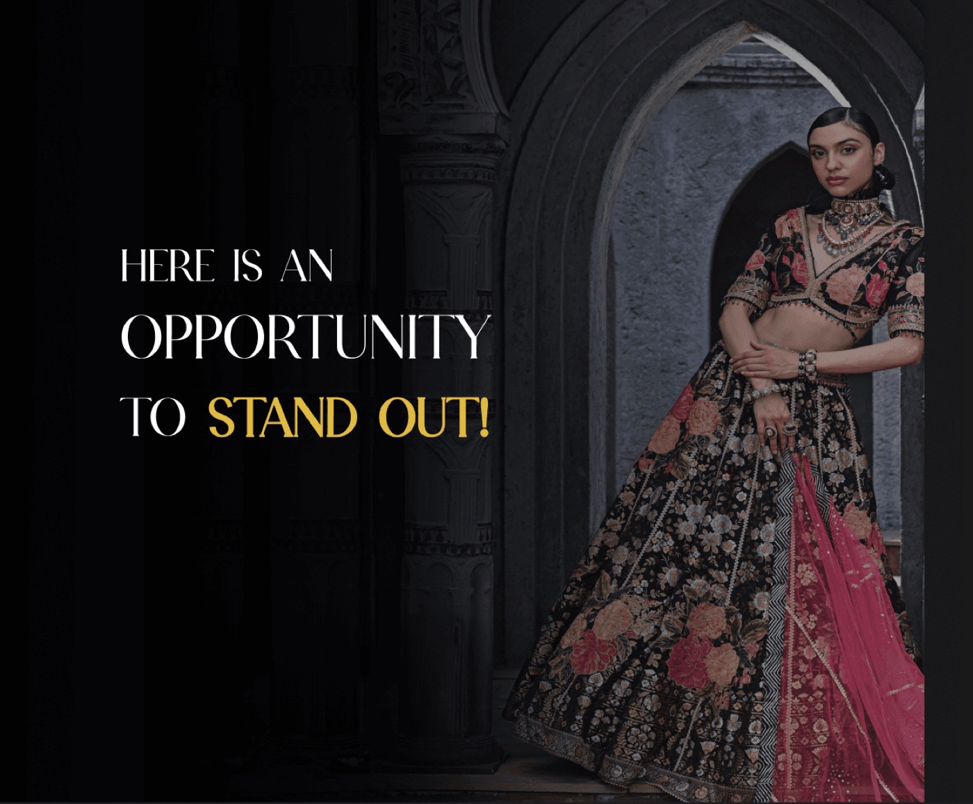 Indian ethnic wear landing page